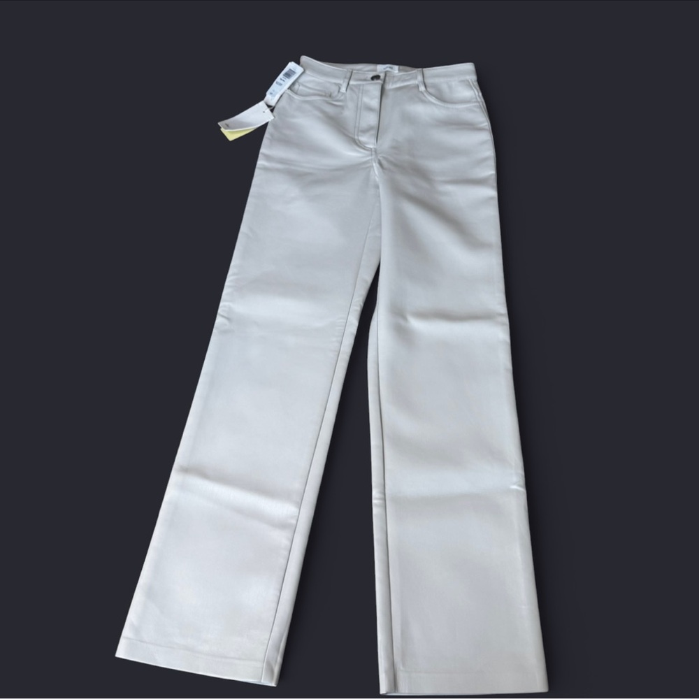Wilfred Cream Leather Pants style name Melina size 0 brand new